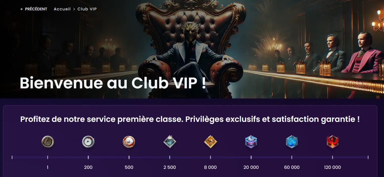 stepsino casino bienvenue au club vip