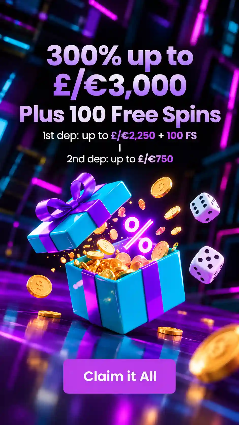 stepsino casino mobile banner gb
