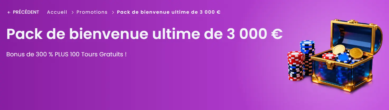 stepsino casino pack de bienvenue
