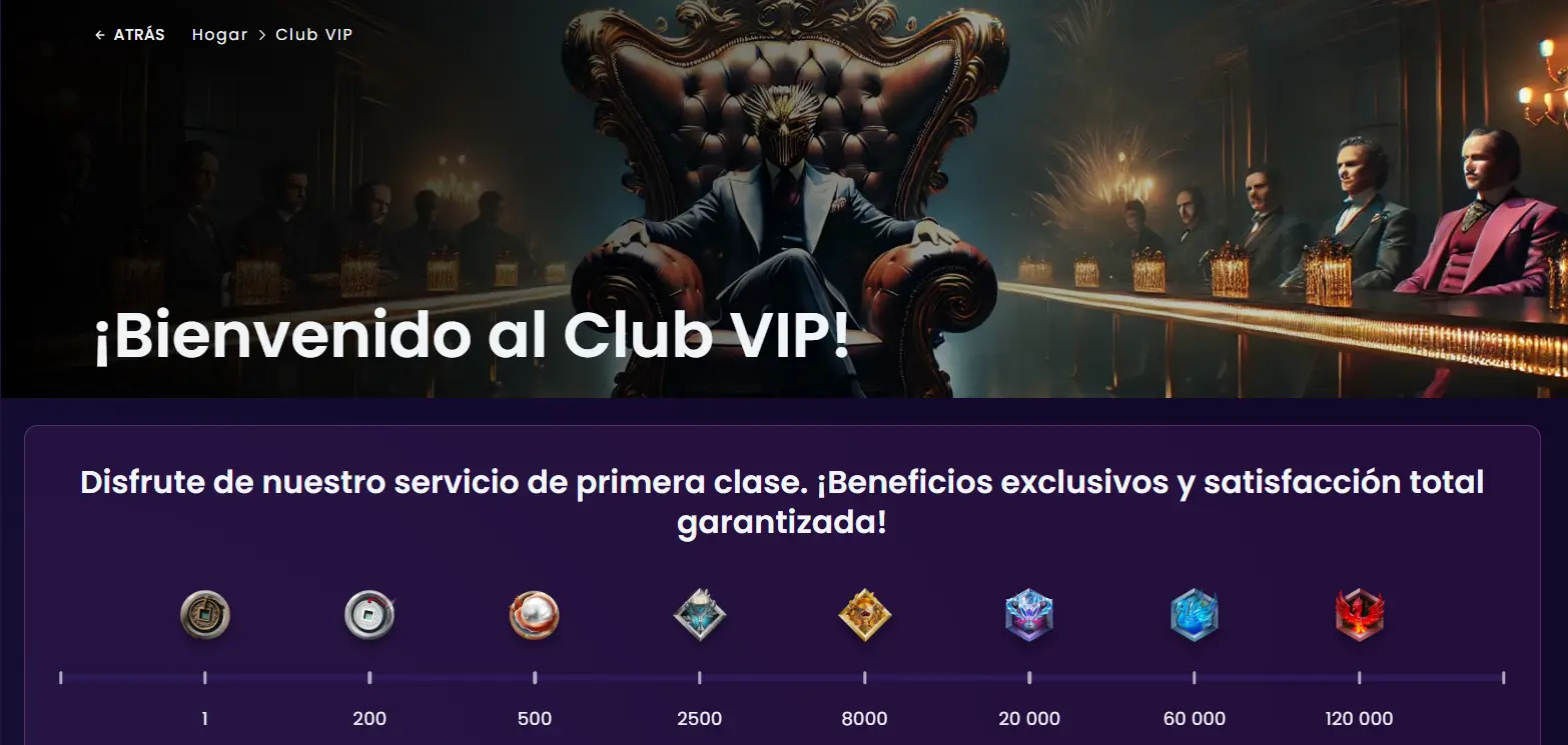 stepsino casino programa vip