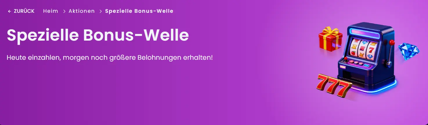stepsino casino spezielle bonus welle