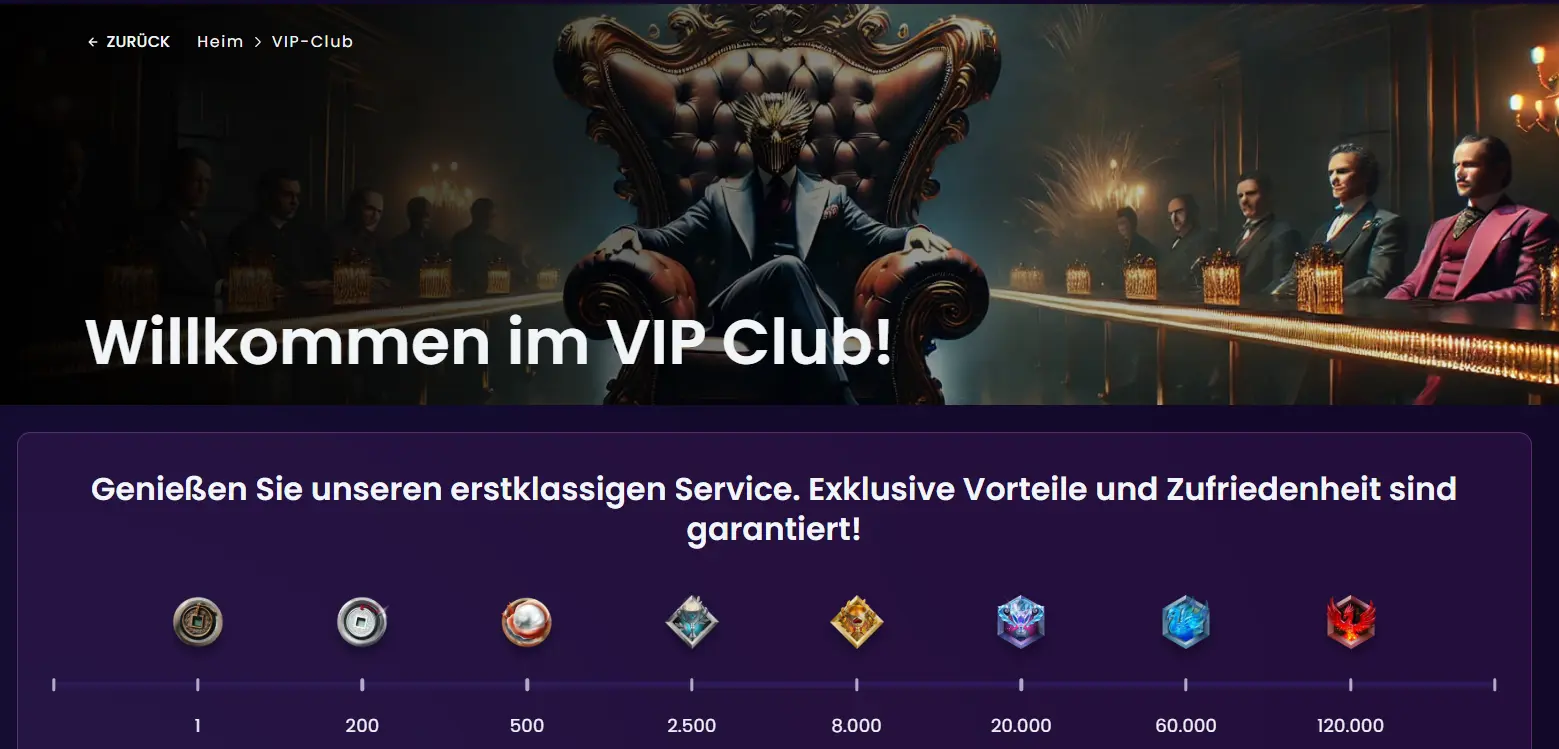 stepsino casino vip programm