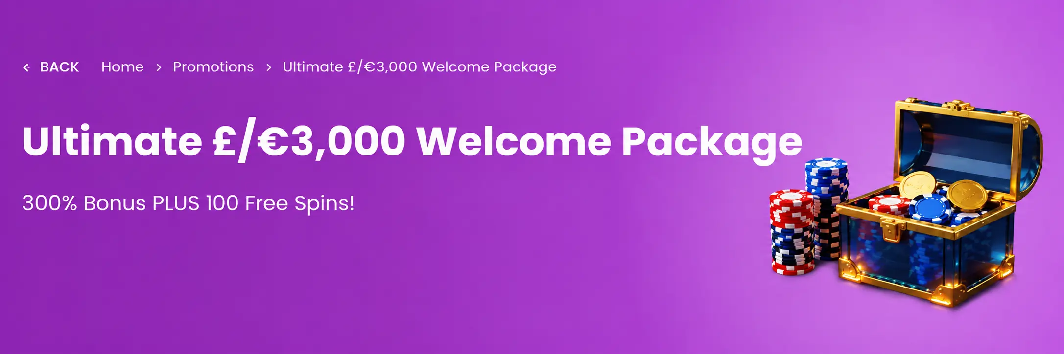 stepsino casino welcome package
